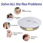 Flea Capture Trap Light Bulbs With 5 Sticky Pads Flea Killer Bed Bug Traps GRS