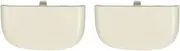 fhtpr 2set Sun Visor Clip,Fit for Ford, Fusion 2013-2016 DS7Z4273AA Plastic Sun Visor Cap Clip Car Supplies Beige Car Visor Retaining Clip