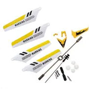 SyMA Replacement Kit for SyMA S107 / S107G RC Helicopter, Blades, Connect Buckle, Inner Shaft - Yellow
