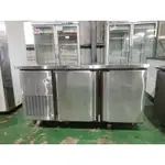 瑞興5尺風冷工作台冷藏冰箱 $12000 尺寸：150-60-80