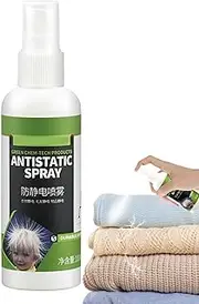 Anti Static Spray | Static Spray for Hair 100ml,Fabric Refresher, Odor Eliminator Spray, Reduce Static Cling, Eliminate Static Shock