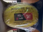 2020 AFLW BUSHFIRE RELIEF COLLINGWOOD V MELBOURNE SHERRIN GAMEBALL