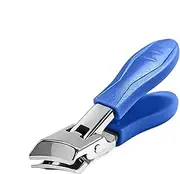 Toenail Scissors for Seniors - Wide Jaw Opening Heavy Duty Toenail Scissors | Anti-Splash Manicure Pedicure Nail Tools Non-Slip for Women Men for Dormitory, Traveling