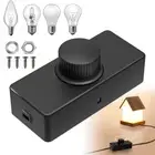 3-100W LED Dimmer Switch Inline 220-240V ON/OFF Knob Built-in Knob Control AU