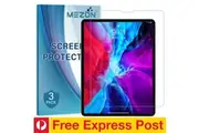[Set of 3] Apple iPad Pro 12.9" 2020 Anti-Glare Matte Film Screen Protector by MEZON Face ID Compatible, Case and Pencil Friendly (iPad Pro 12.9", Matte) FREE EXPRESS