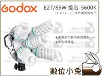 在飛比找Yahoo!奇摩拍賣優惠-數位小兔【Godox 神牛 E27 85W 攝影燈 專用燈泡