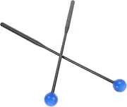 ERINGOGO 2Pcs Marimba Mallets Rubber Hammers for Durable Xylophone Percussion Instruments Comfortable Grip for Beginners Professionals Safe Easy to Use