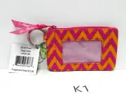 Vera Bradley Zip ID Case ZIGGY ZAGS New with tag Exact Item K1
