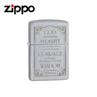 在飛比找momo購物網優惠-【Zippo】祈禱文 打火機(28458)