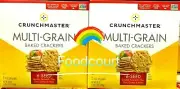 2 Packs Crunchmaster Multi-Grain 6 Seed Baked Crackers 28 oz Each Pack