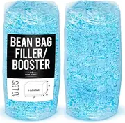 Jade Active Bean Bag Filler, 10 LBS Premium Bean Bag Booster Shredded Memory Foam, Soft Foam Stuffing for Dog Bed or Couch Cushion, Bean Bag Filling Even for Artwork