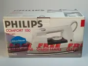 Vintage (1994) Philips Comfort 100 HD 1491 Australian Steam Iron - New in Box