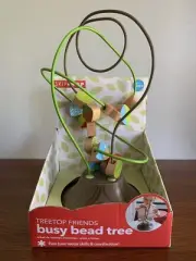 New Skip Hop Treetop Friends Busy Bead Tree Baby Toy Owl