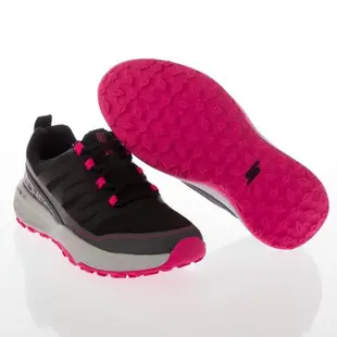 Skechers 女 防潑水越野系列 GOTRAIL JACKRABBIT 128067BKHP 慢跑鞋 US7 黑粉