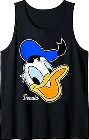 [Disney] Mickey And Friends Donald Duck Big Face Tank Top