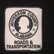 Jefferson County Roads & Transportation Patch - 2 5/8 inches x 3 inches Alabama