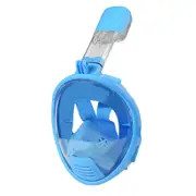 Full Face Snorkel Mask with Gopro Mount - Fits Hero12