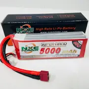 NXE RC HOBBY Lipo Battery 11.1V 3S 5000mAh 40C Soft Case Deans Connector