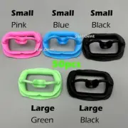 50pcs Dental Teeth Whitening Mouth Props Gag Opener Cheek Retractors Silicone