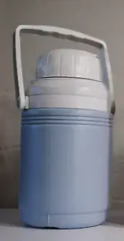 Coleman 1/3 Gallon Cold Beverage Cooler Thermos with Flip Top - Light Blue