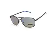 Serengeti Spello Matte Black/555nm Blue Polarised Unisex Sunglasses 8797