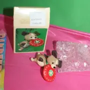 Hallmark Frisbee Puppy Keepsake Holiday Ornament 1984 QX4444