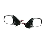 Right & Left Electric Door Mirror for Toyota Hiace TRH KDH Chrome With Led
