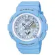 CASIO 卡西歐 Baby-G 愛旅行雙顯錶-藍 BGA-190BE-2ADR / BGA-190BE-2A