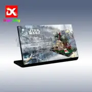 Display King - Display plaque for Lego Dagobah Jedi Training Diorama 75330 (NEW)