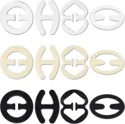 12 Pcs Bra Strap Clips, Back Holder Buckles for Cleavage Control