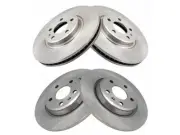TRQ Brake Rotor Set fits Audi allroad 2013-2016 12HTGS (for: Audi)