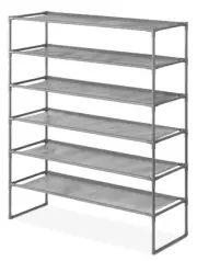 WHITMOR SPACEMAKER 6-TIER SHELVES 6262-4993-GM - GRAY