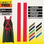 JB wear Apron Strap Changeable Cross Back (2 Straps Per Pack) 5ACBS NEW