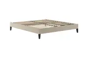 Brosa Slimline Bed Frame - French Beige King