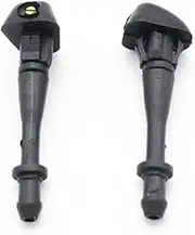 ZAPYVET 2Pcs Lot Front Windshield Wiper Washer Jet Nozzle, for Haval, H5 2009-2015 Car Washers Sprayer Kit windscreen Washer Jet Automotive Wiper Spray Nozzle