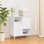 Sideboard White 60x35x70 cm Engineered Wood Dining Storage