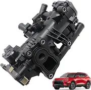 FZJDSD Engine Coolant Control Valve Compatible with Chevrolet Trailblazer Compatible with Buick Encore GX 2020-2023 Replace 12716827