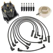 ACDelco Ignition Kit Distributor Rotor Cap Wire Spark Plugs for GMC Chevy VIN Z