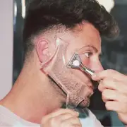 Beard Shaping Styling and Haircut Tools for Men - Perfect for Hairline Line-u...