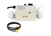 Mxmoonant Pool Heater 3KW 220 240V, Electric Hot Tub Heater Water Thermostat