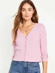 OLD NAVY ~ New! NWT S XL ~ Bergamot Button Front Rib-Knit Cardigan Top b27