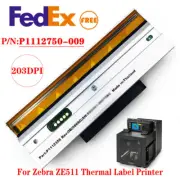 203dpi Printhead for Zebra ZE511 Thermal Label Printer P1112750-009 Genuine