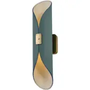 Kalco Lighting 519923STB Cape Wall Sconce Wall Light in Satin Brass