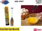 Electric Egg Beater Milk Frother Whisk Mini Foamer Mixer Kitchen Tool AU