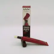 NYX Powder Puff Lippie #07 MOODY 0.4 oz / 12ml *NEW IN BOX*