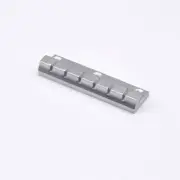 KD By AxLabs 6-String Tailpiece -3-Screw Top Mount (1275 Style) - Satin Chrome