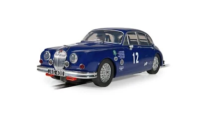 Scalextric Jaguar MK2 - Grant Williams Racing C4596 - 1:32 Scale Slot Car
