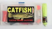 K&E Stopper Lures Catfish Catch More Catfish Small Kit Fishing Tackle Box Deluxe