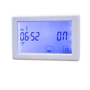 Radiant TS8100W-TIM-H Horizontal Digital Timer Switch - White - Heated Towel Rail
