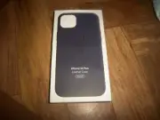 APPLE IPHONE 14 PLUS LEATHER INK BLUE MAGSAFE CASE - NIB